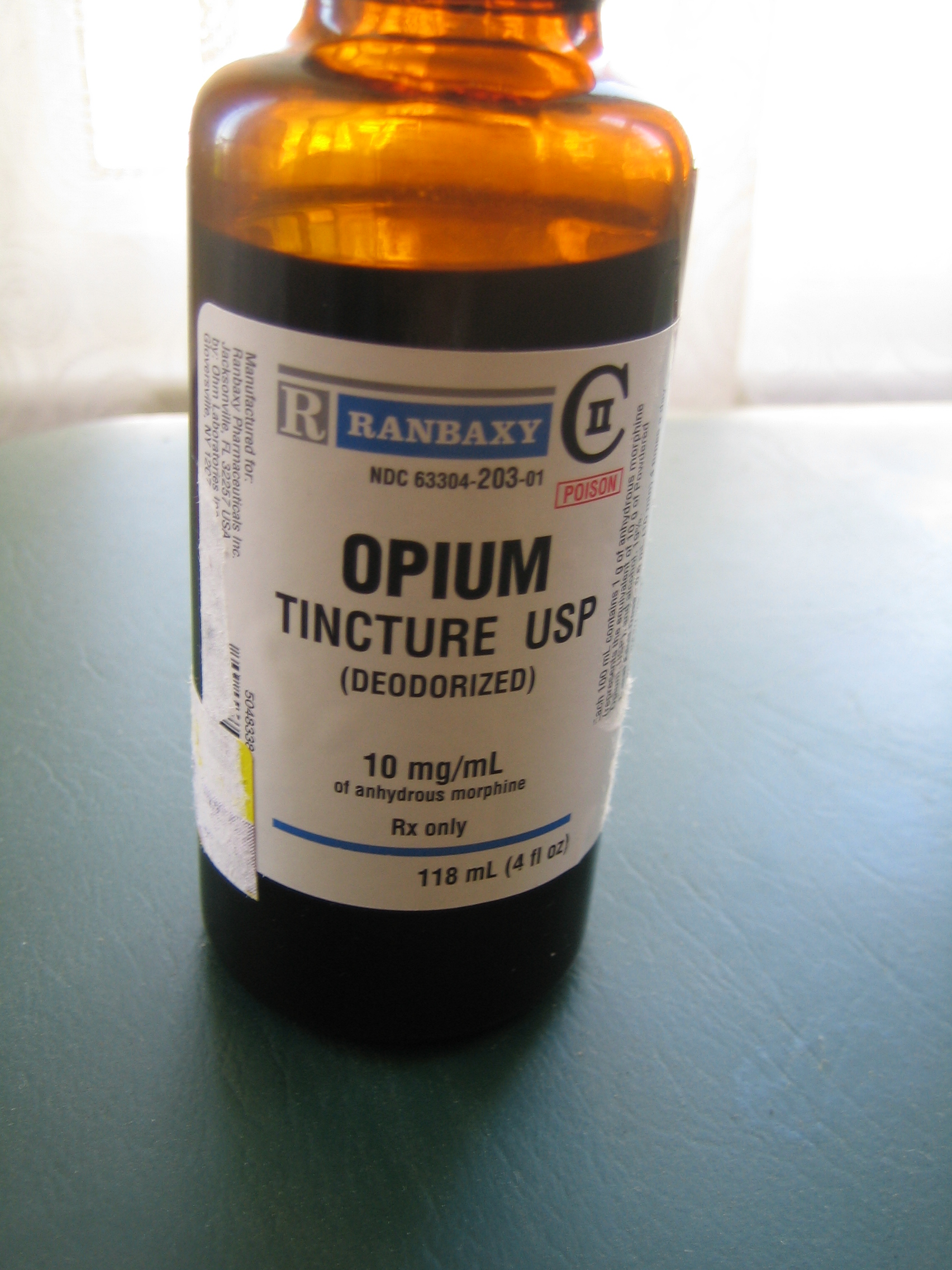 What Is Opium Tincture 